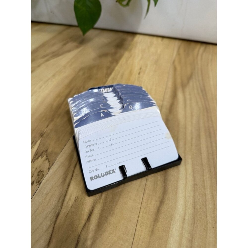 Vintage Rolodex Desktop Card File
